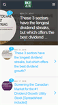 Mobile Screenshot of dividendgrowthinvestingandretirement.com